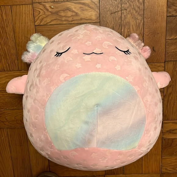 glow in the dark axolotl squishmallow target